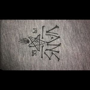 VANS Grey Black Bird Crop Top